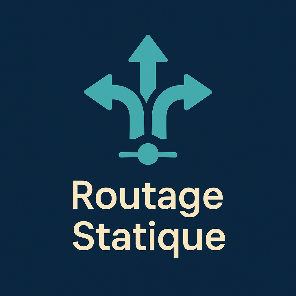 Logo routage statique