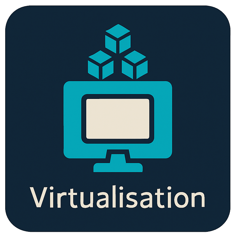 Logo représentant la virtualisation