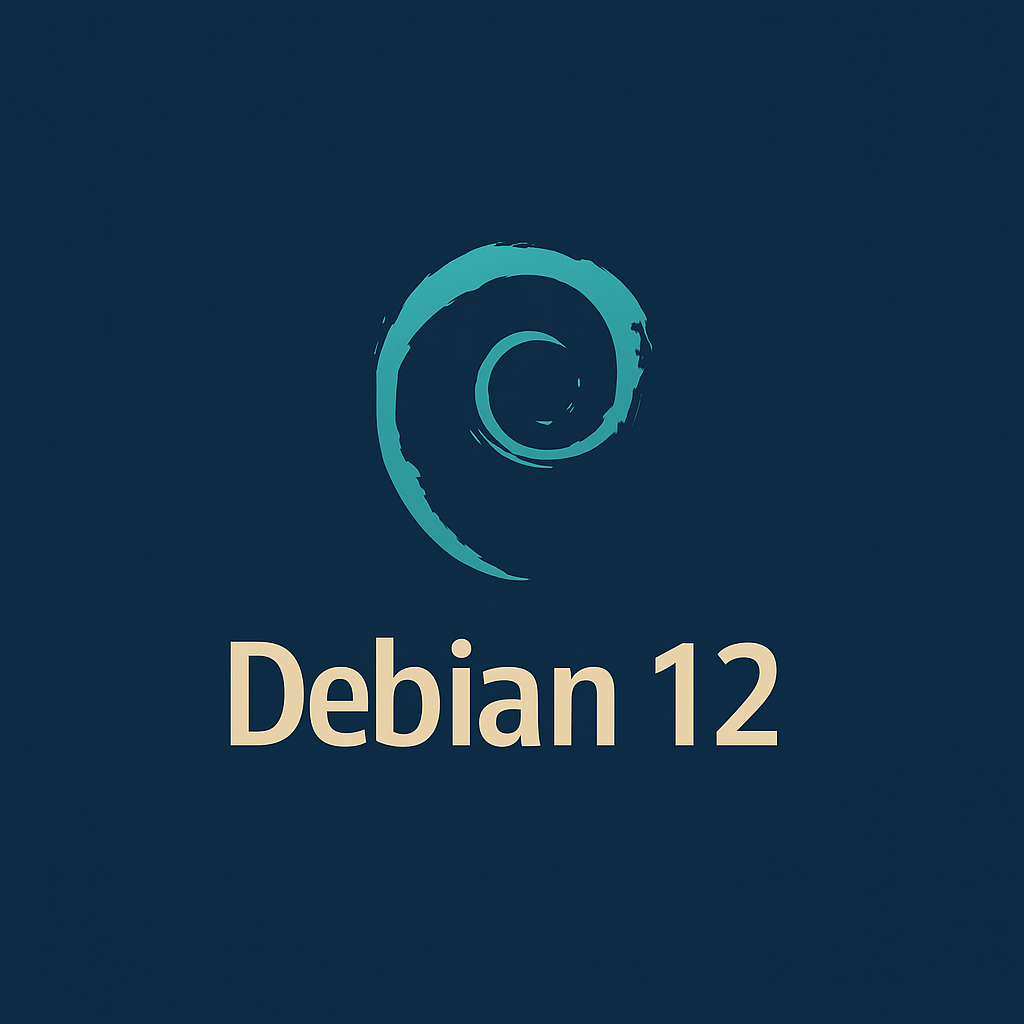 Image du logo de Debian 12