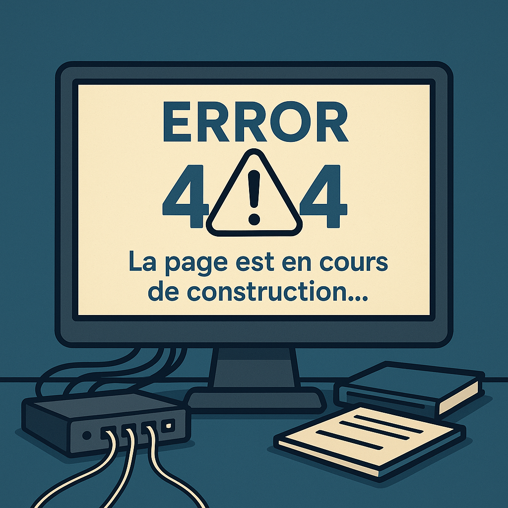 Image représentant une page qui n'est pas disponible